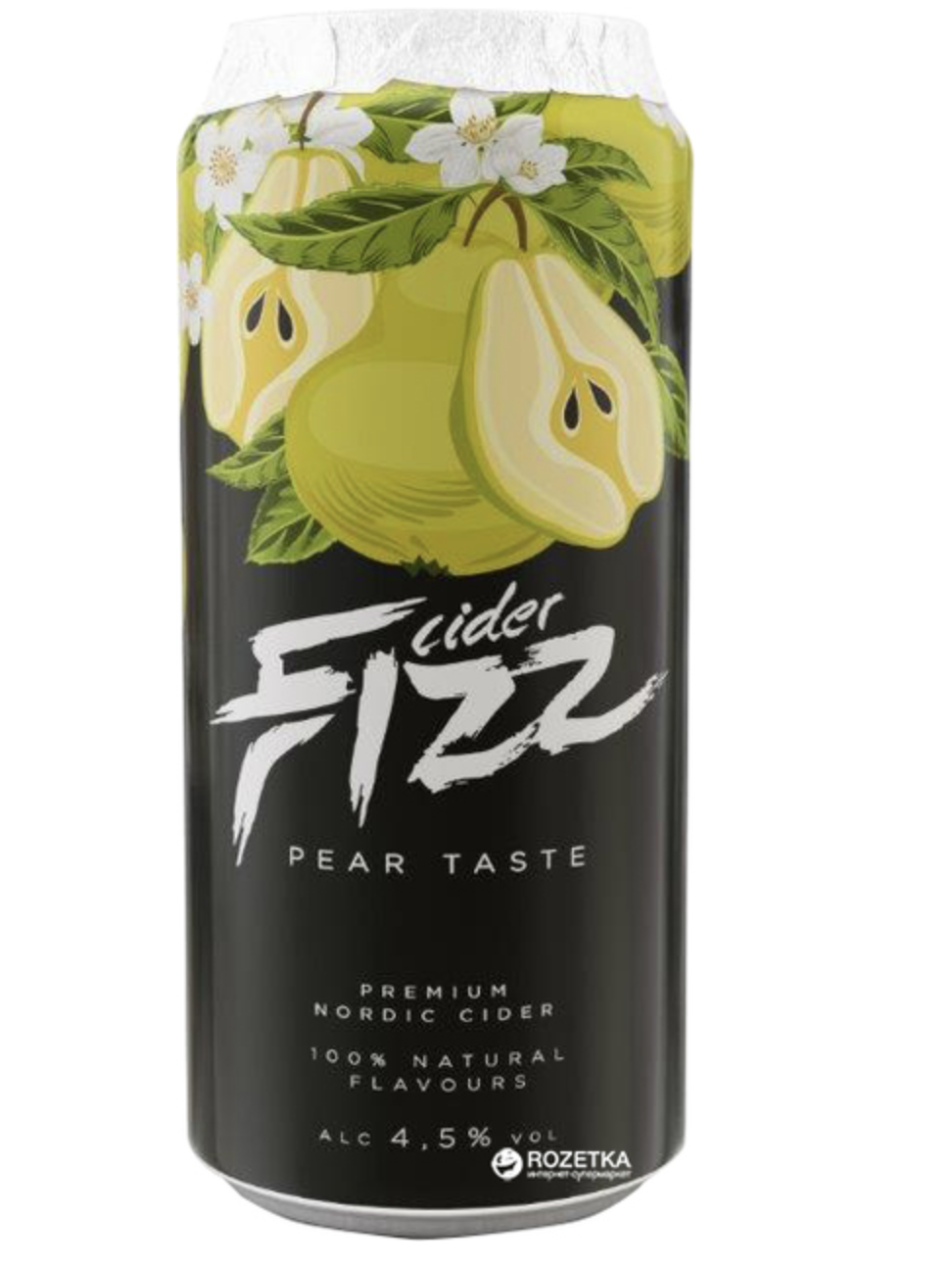 Сидр Fizz Pear солодкий газ. 4.5%  0.5 л з/б